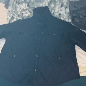 Polo Ralph Lauren Corduroy Collar Quilted Puffer Field Jacket Ranch Gentleman
